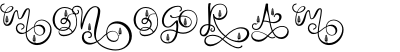 Monogram Challigraphy Leaf 09